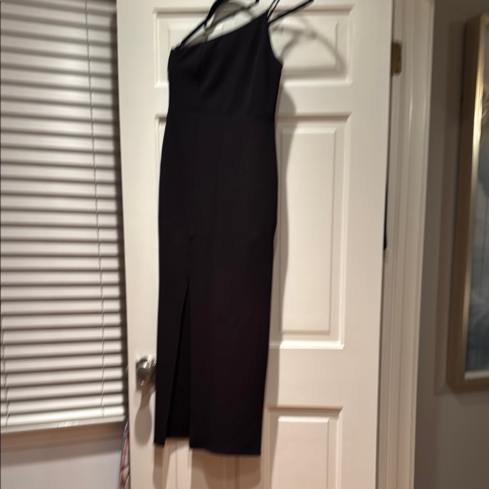 Black tie gown